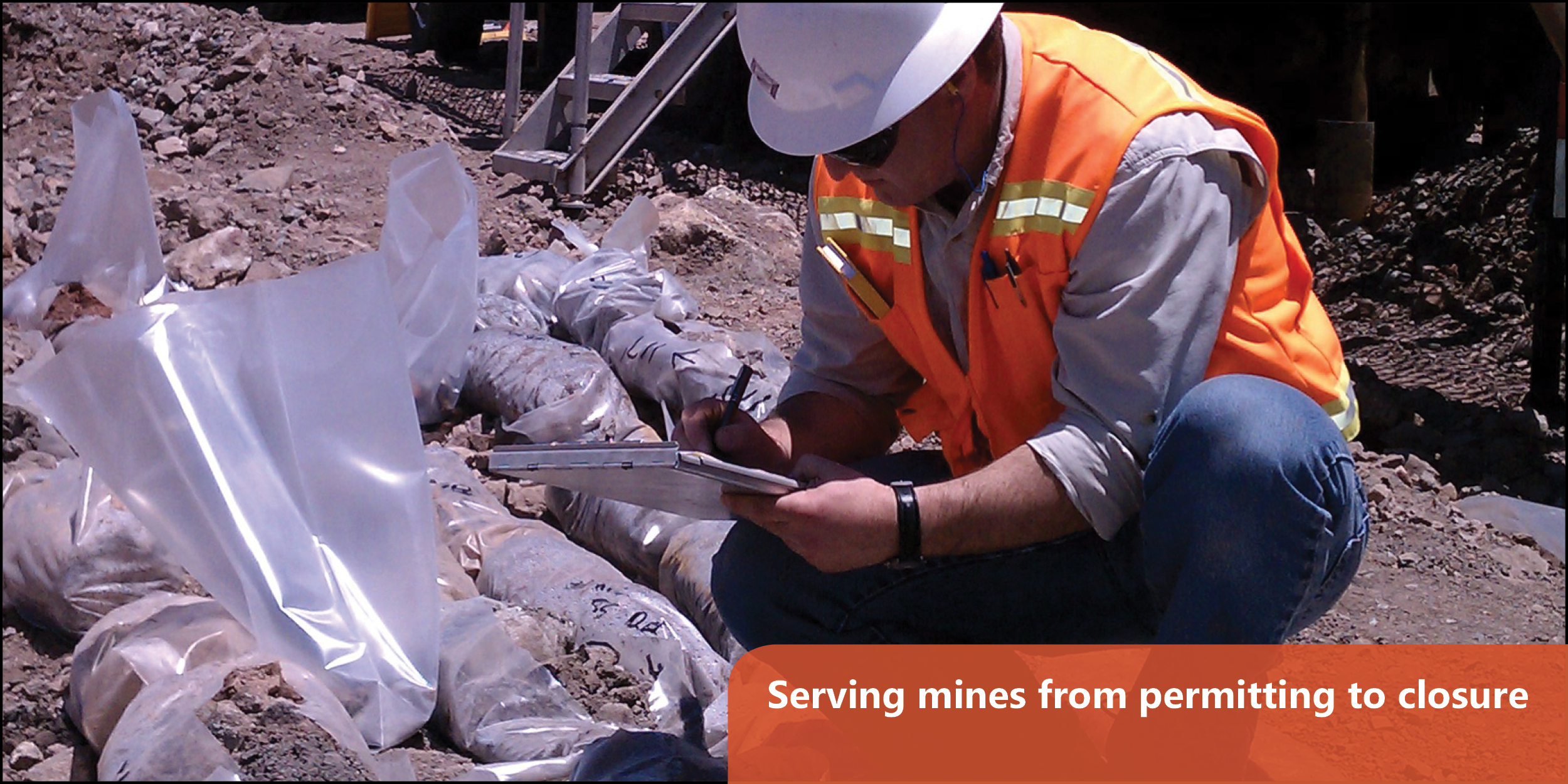 Serving mines from permitting to closure