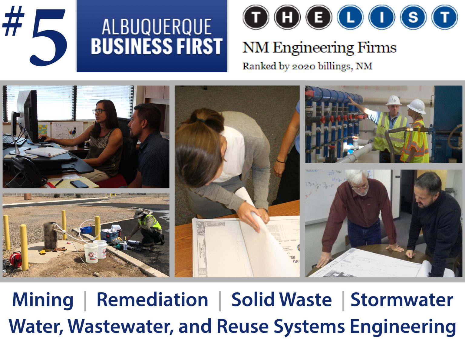 DBS&A Ranked 5 on Engineering Firms List Daniel B Stephens