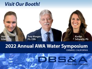 Visit DBS&A booth at AWA Ventura Water Symposium