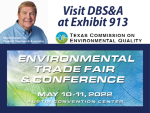 Visit DBS&A at Exhibit 913 at TCEQ Trade Fair