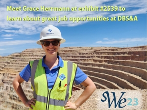 DBS&A's Grace Herrmann will exhibit at WE23.
