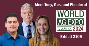 DBS&A will be exhibiting at the 2024 World Ag Expo