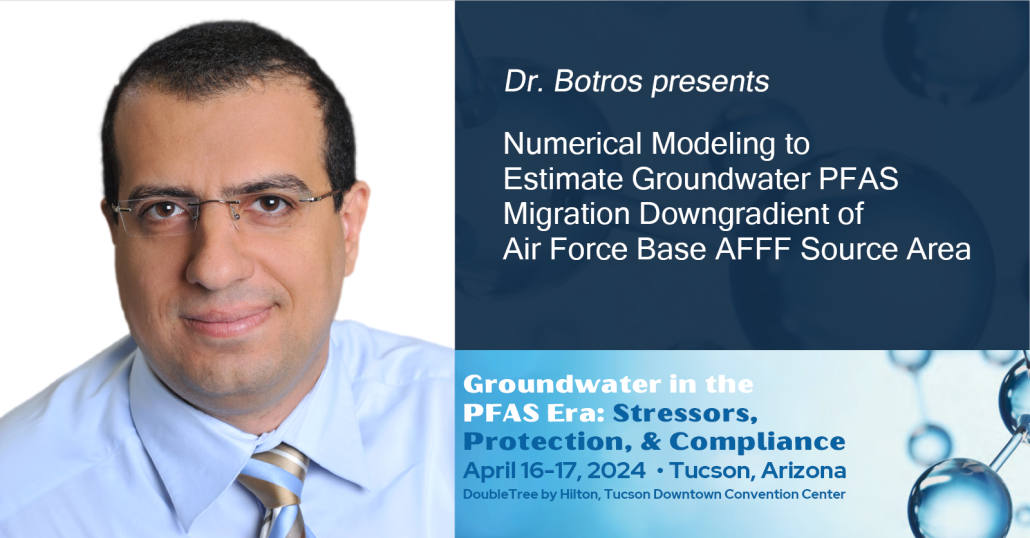 Numerical Modeling to Estimate Groundwater PFAS Migration Downgradient of Air Force Base AFFF Source Area